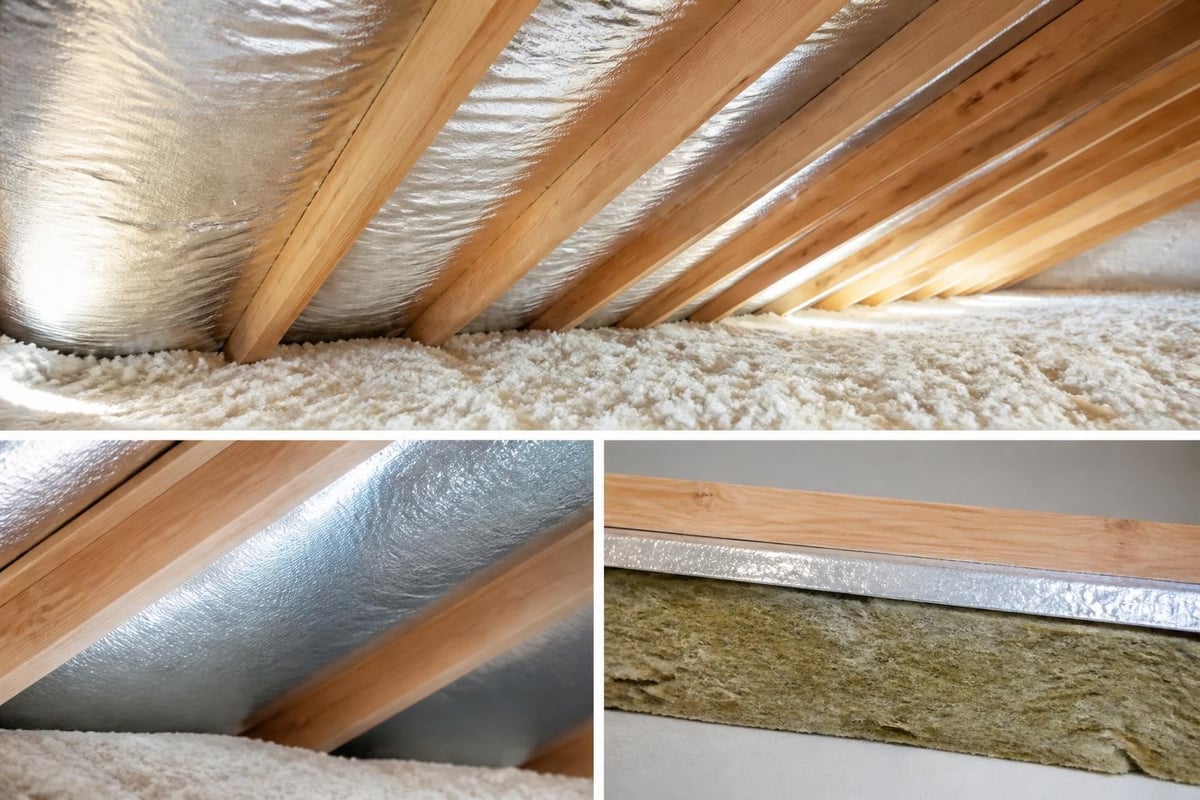 Hybrid insulation system performance