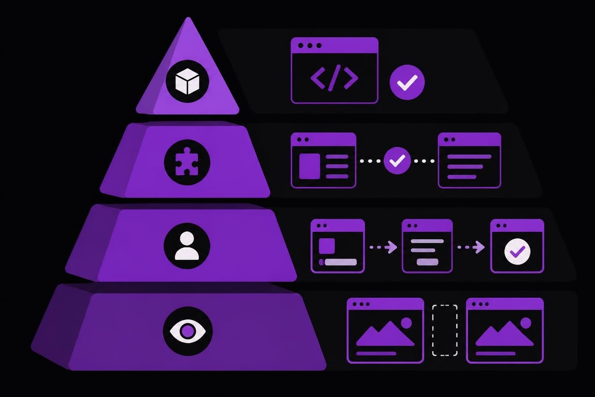 UI testing pyramid
