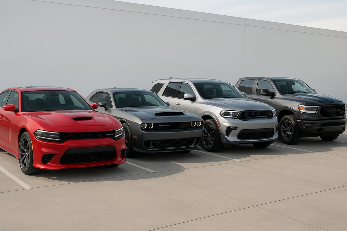 Comparatif des Prix par Modèle et Version Dodge