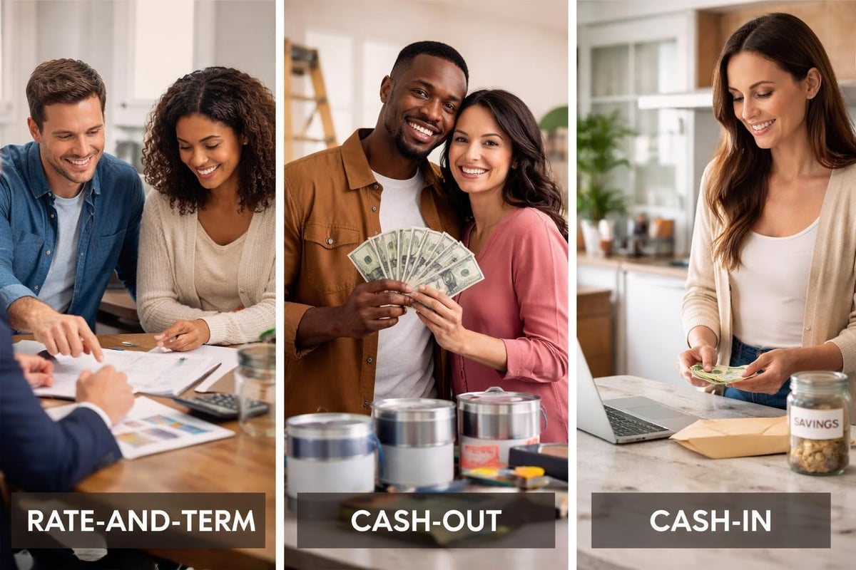 Types of mortgage refinancing