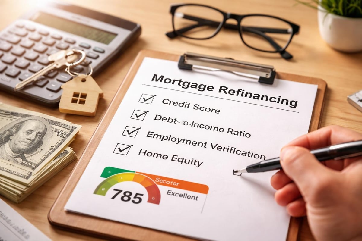 Refinancing qualification factors