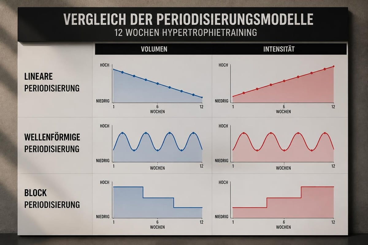 Periodisierungsmodelle Bodybuilding