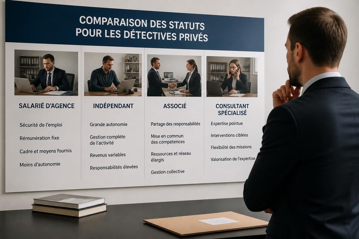 Organisation travail détective