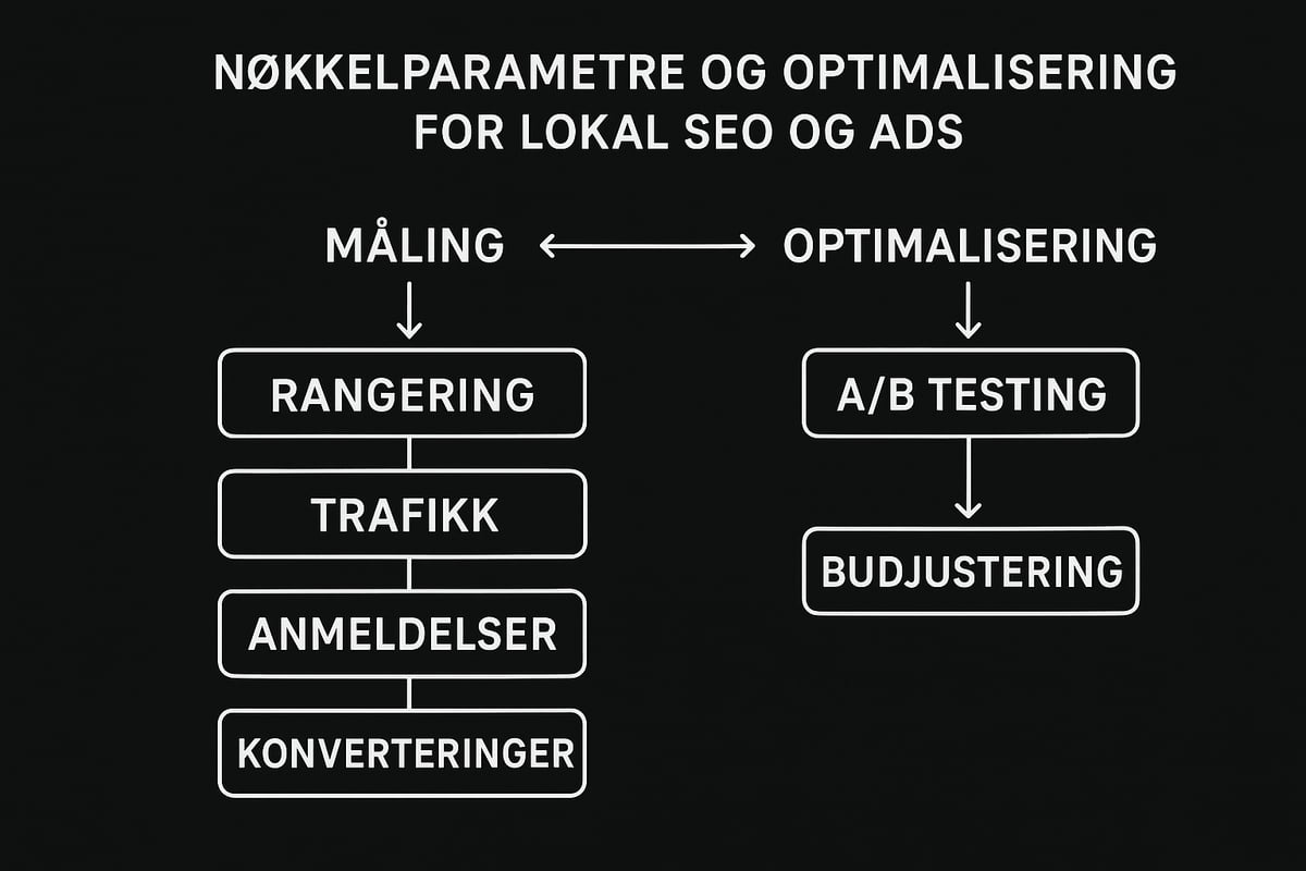 Måling og optimalisering av lokal seo og ads