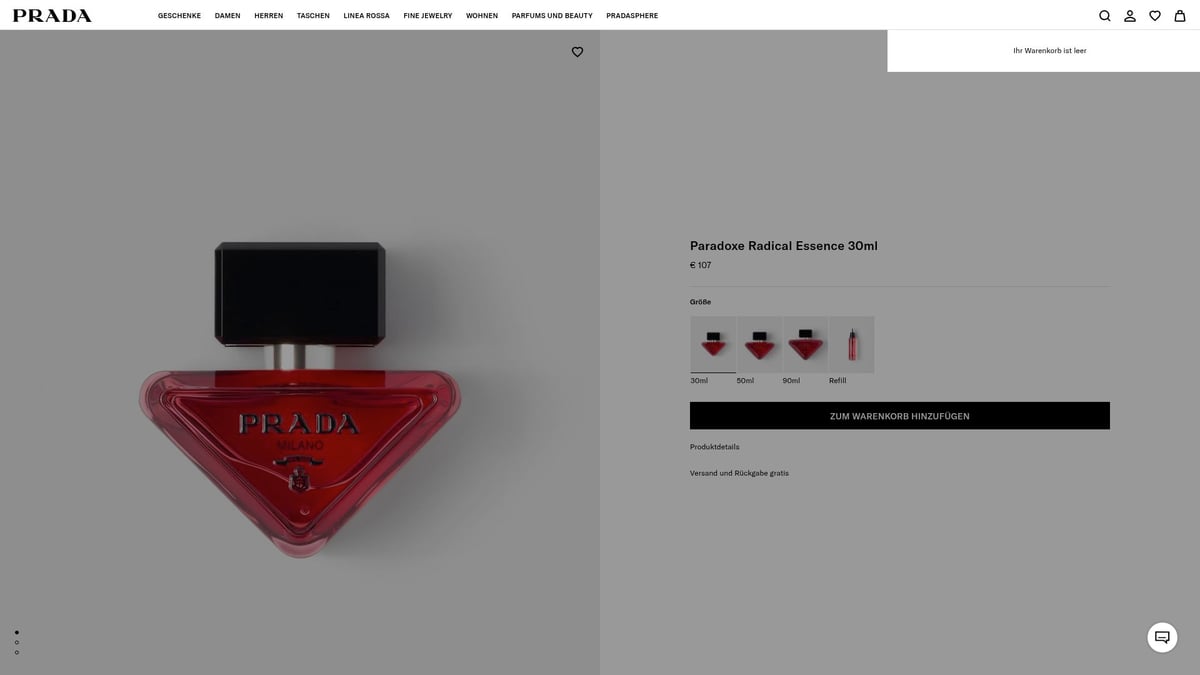 7 Parfum Neuheiten 2025, Die Du Nicht Verpassen Solltest - Prada Paradoxe Radical Essence