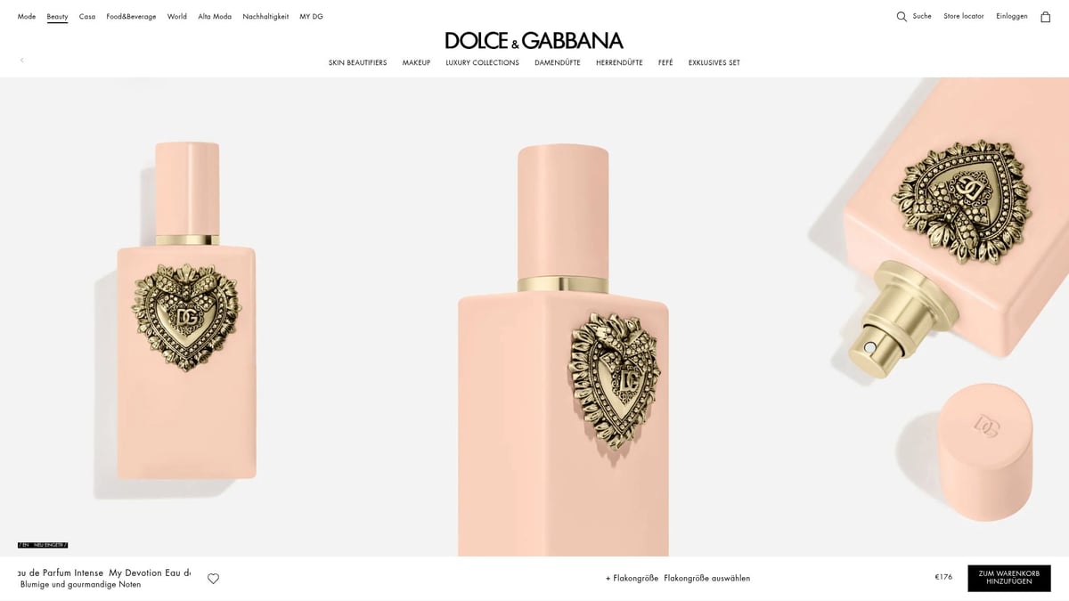 7 Parfum Neuheiten 2025, Die Du Nicht Verpassen Solltest - Dolce&Gabbana My Devotion Eau de Parfum Intense