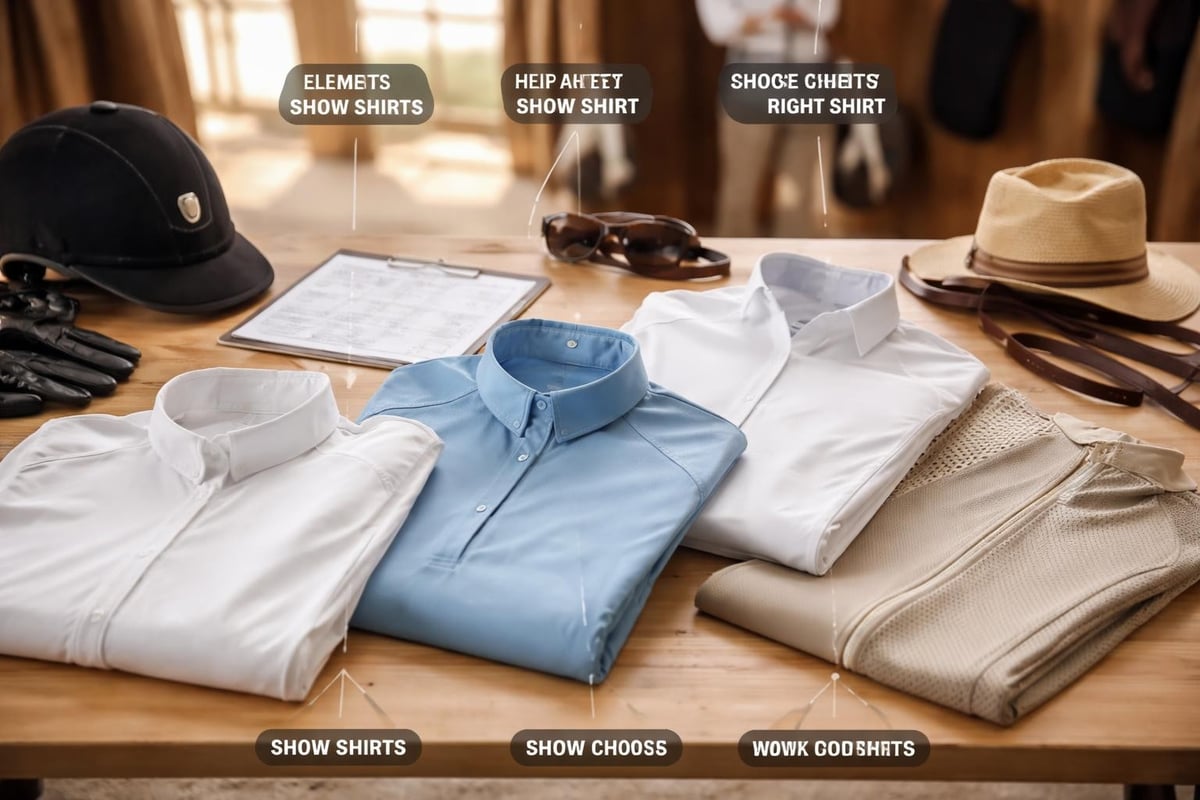 Show shirt selection criteria