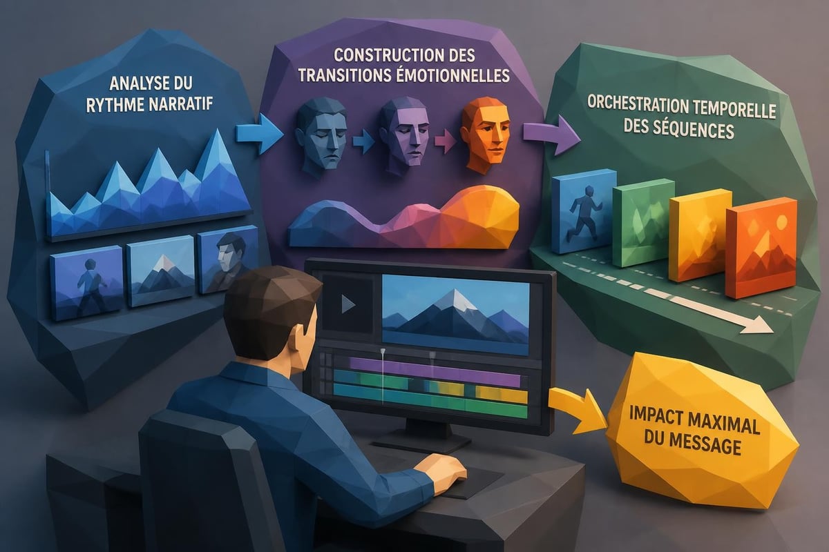 Processus créatif du montage vidéo
