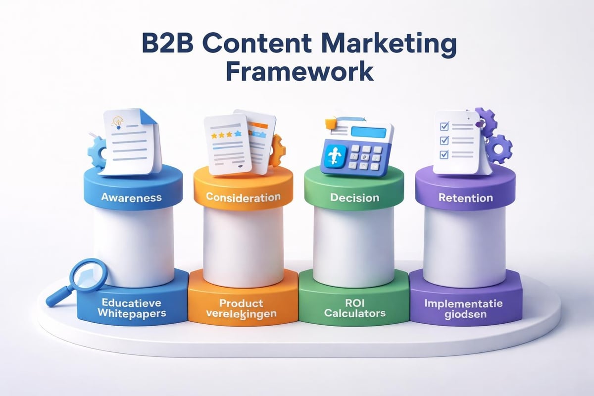 Content marketing framework
