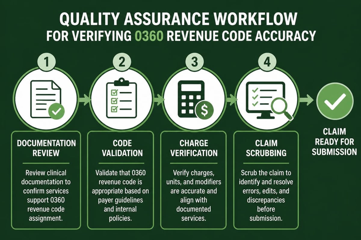 Revenue code quality assurance checklist