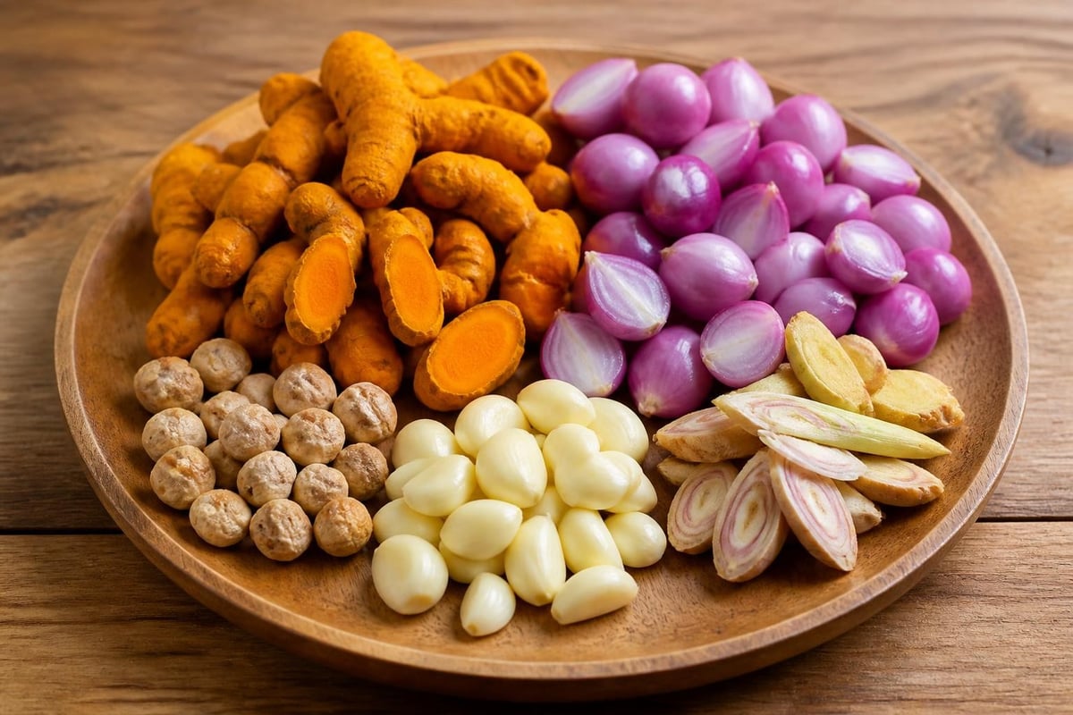 Indonesian yellow spice blend composition