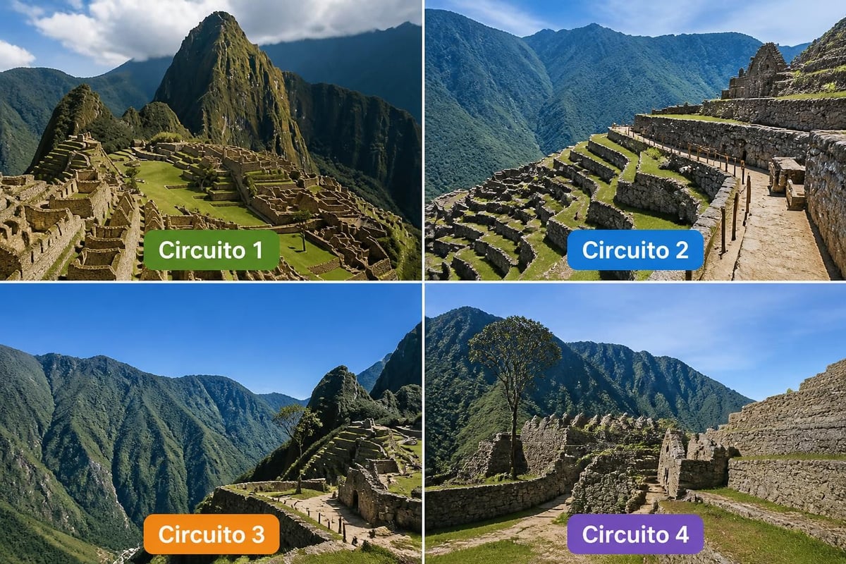 Machu Picchu circuit options