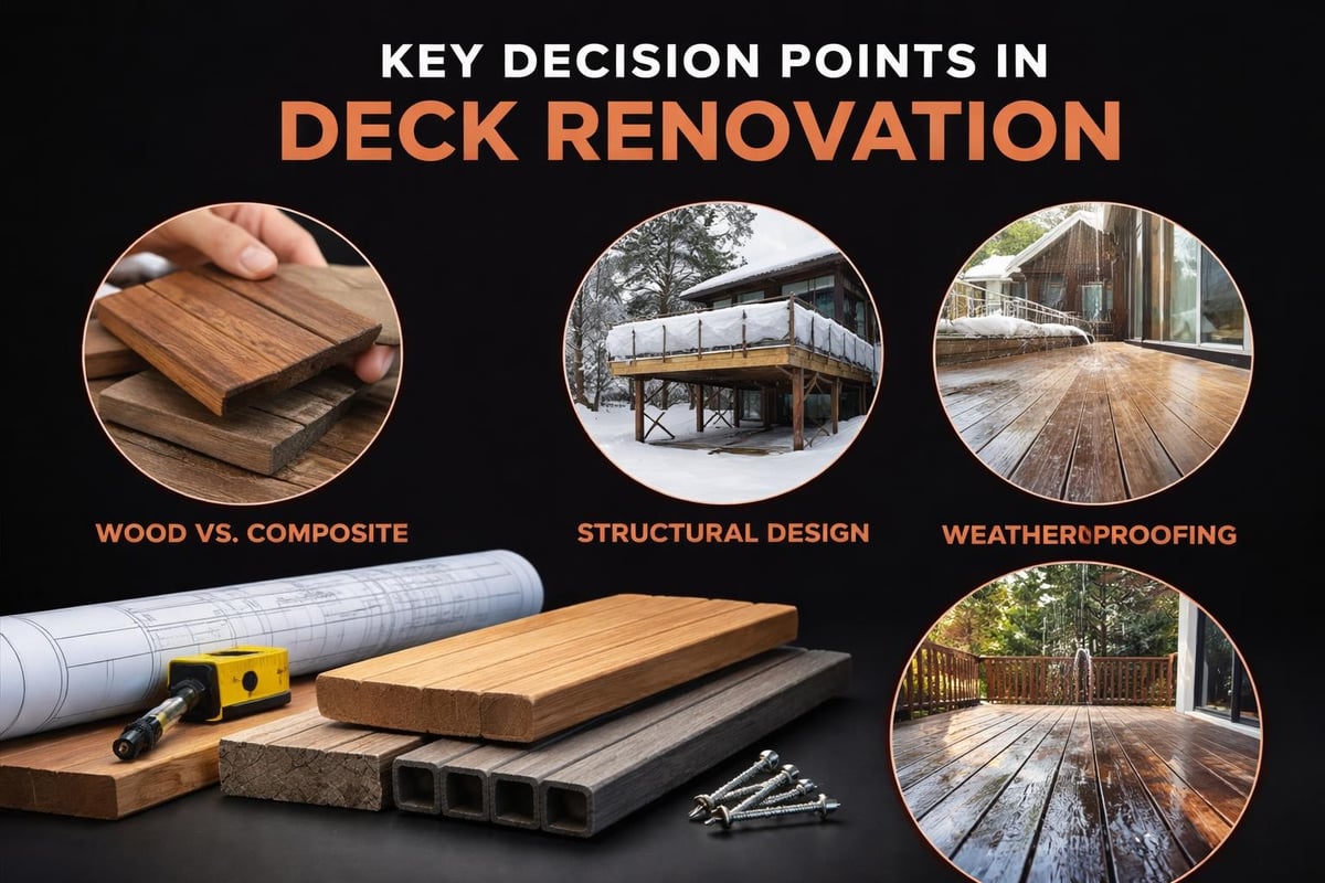 Deck renovation considerations