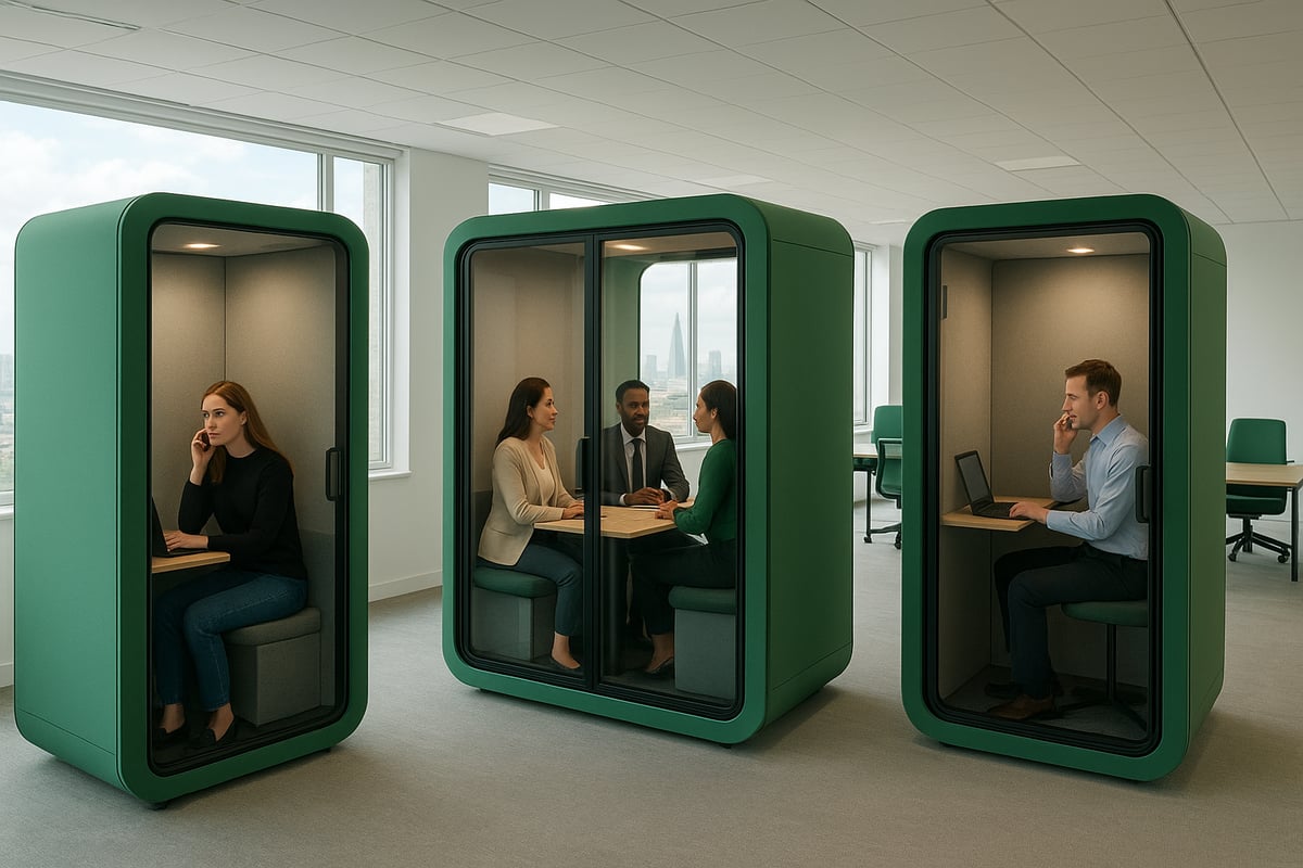 Types of Meeting Pods: Choosing the Right Fit