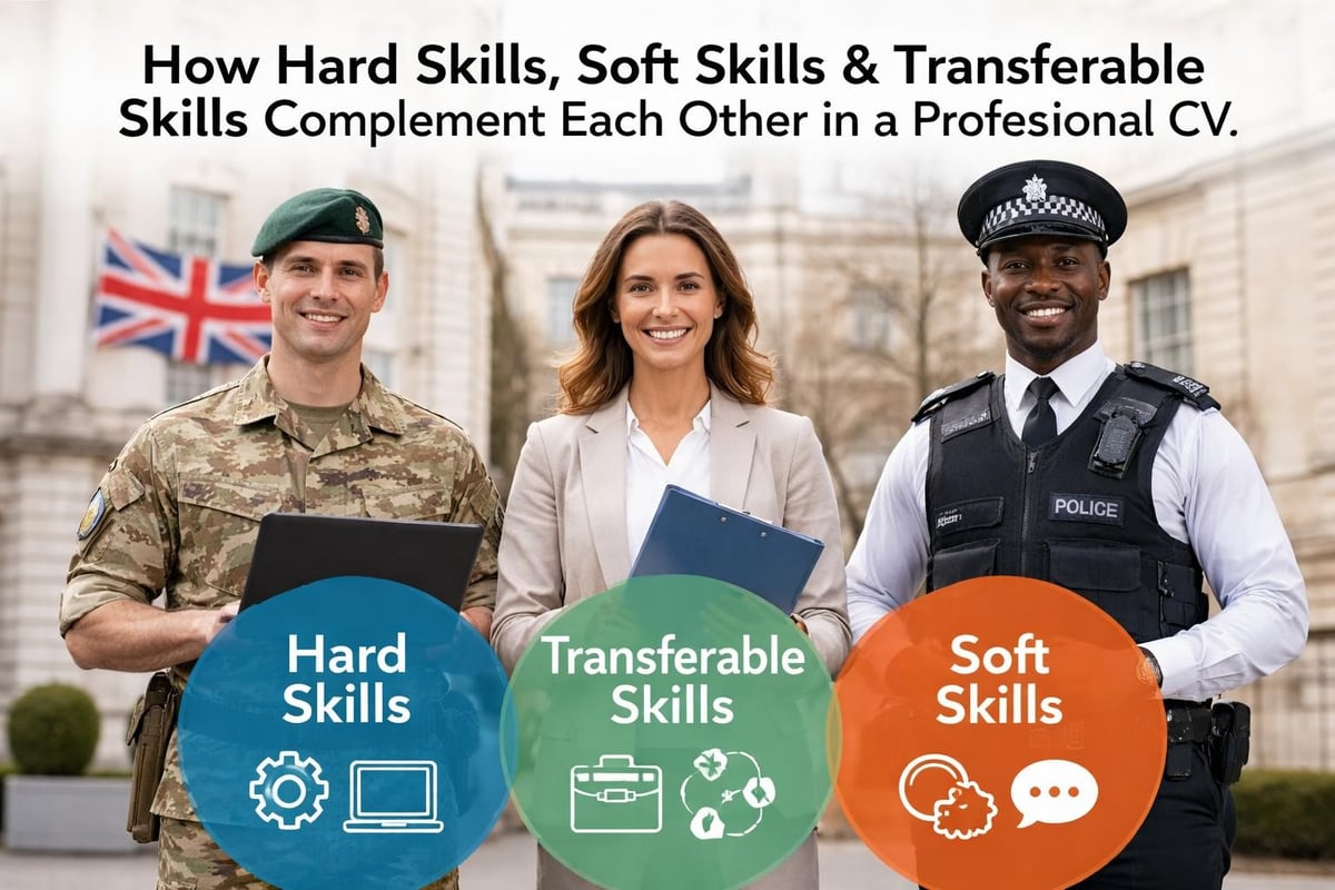 CV skills categories diagram