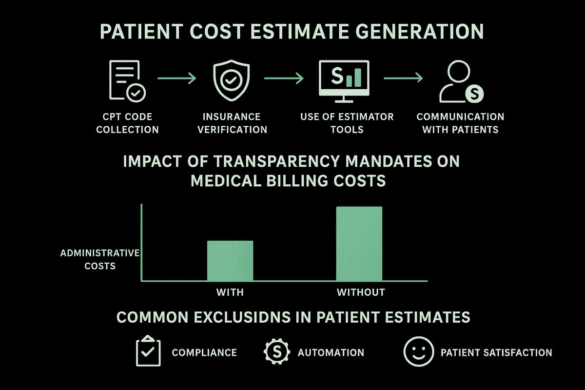 Navigating Billing Transparency and Patient Cost Estimates
