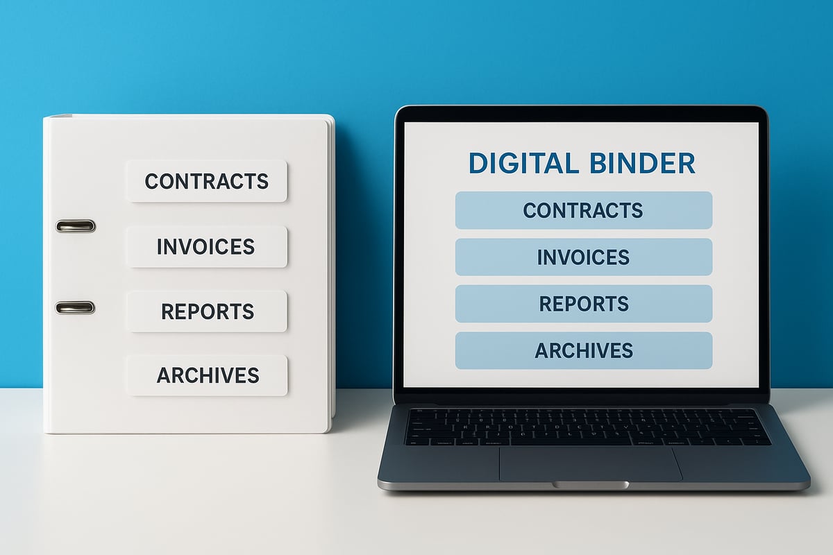 Digital vs. Physical Document Binders: Pros, Cons, and Best Practices