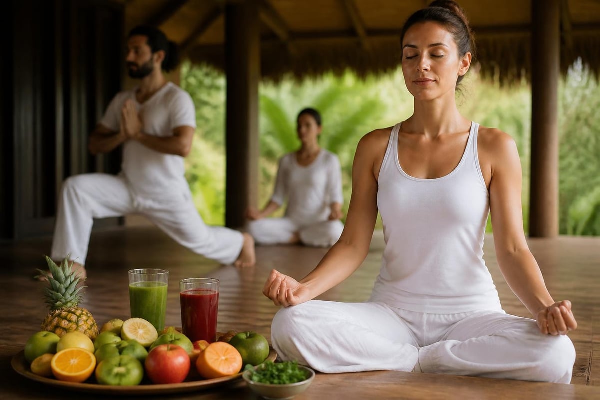 Mind-body integration during yoga detox