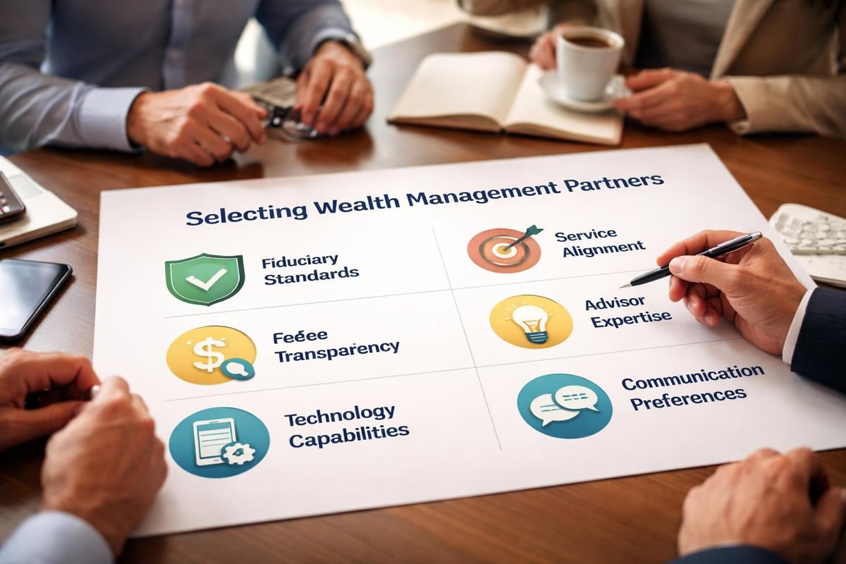 Choosing a wealth management firm