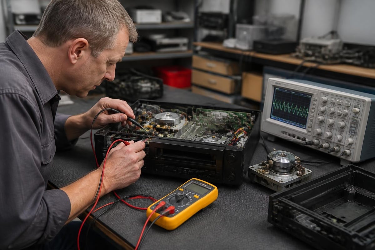 VCR diagnostic process