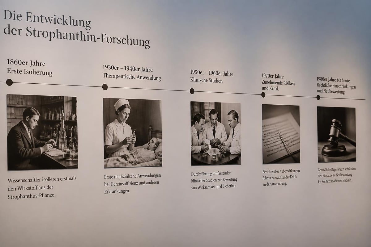 Strophanthin Forschungsgeschichte