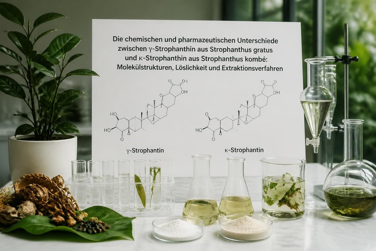 Strophanthin Varianten Vergleich