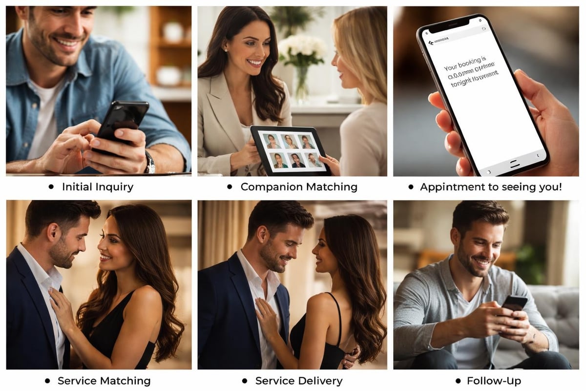 Booking process workflow