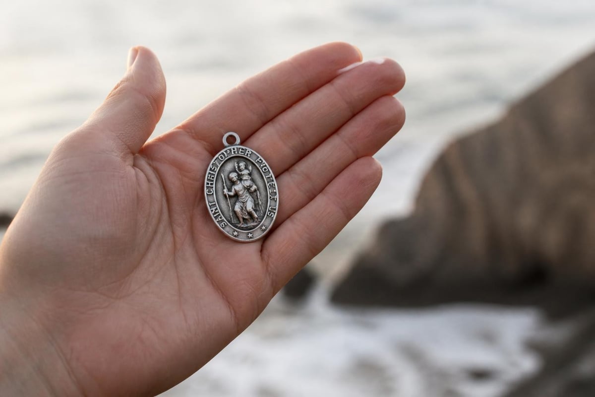 St Christopher medal tradition