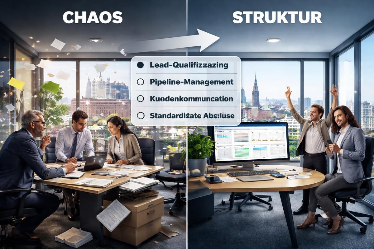 Vertriebsprozess Optimierung