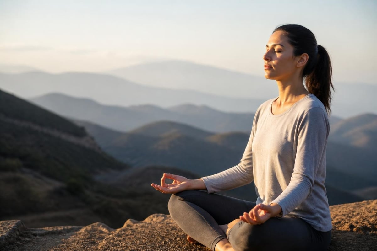 Mindfulness practice building attention and emotional regulation