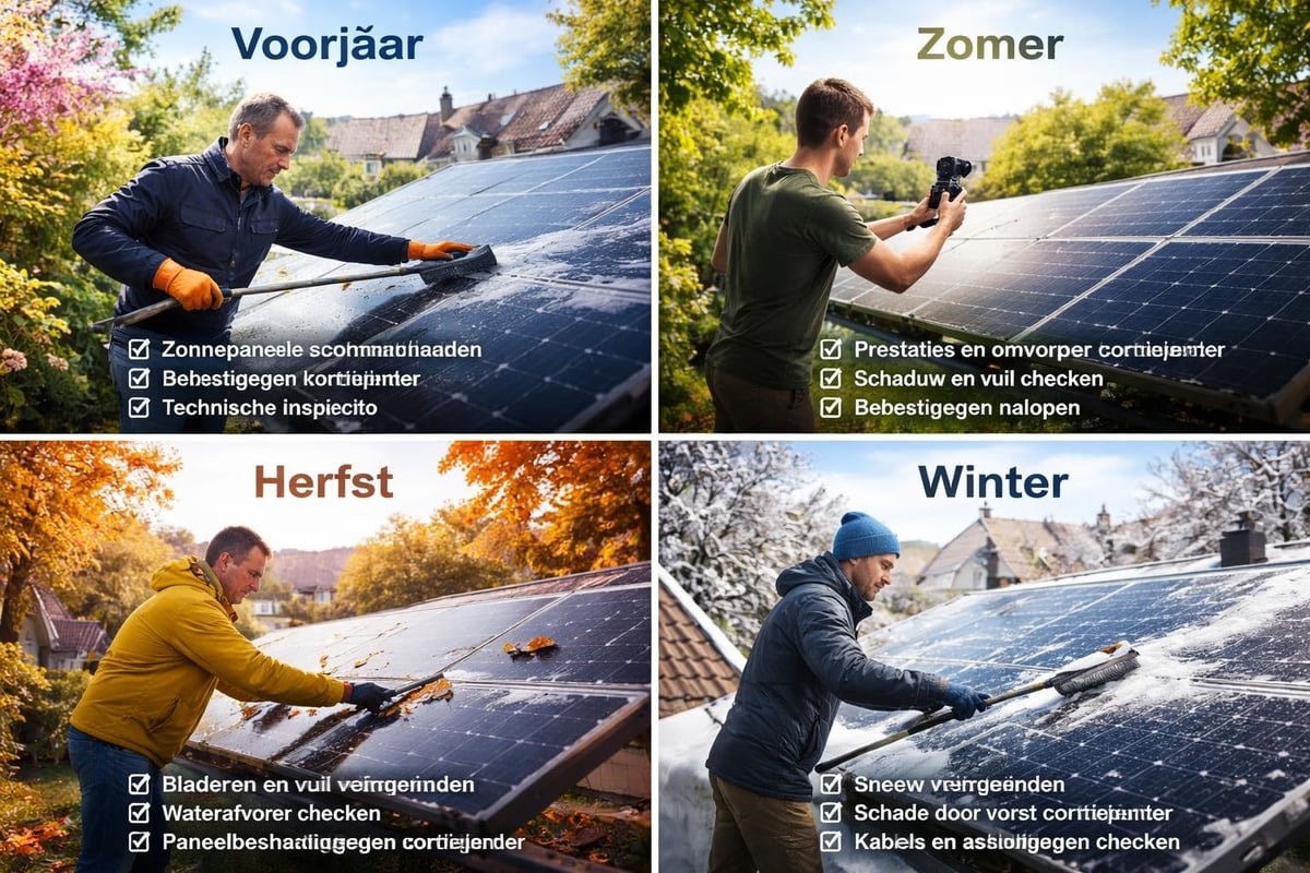 Jaarlijks onderhoudsschema