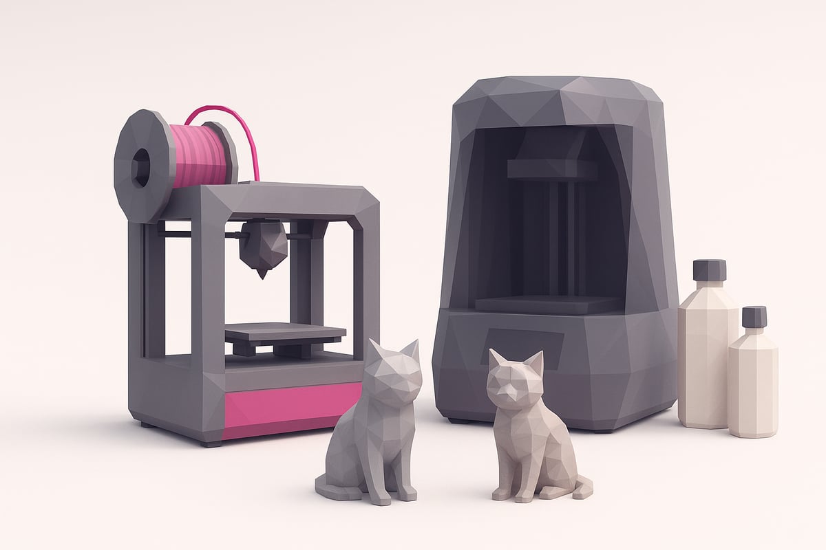 Comparativa directa: Resina vs Filamento en 2025