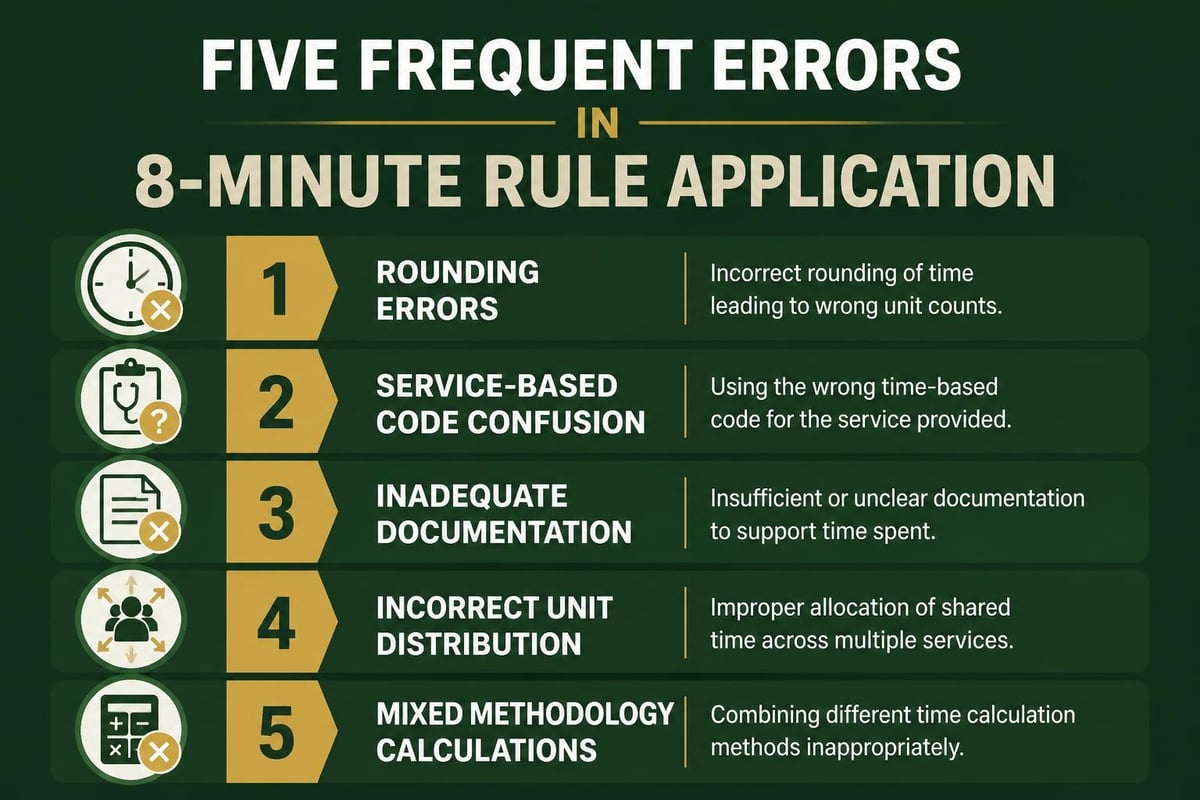 Common therapy billing mistakes