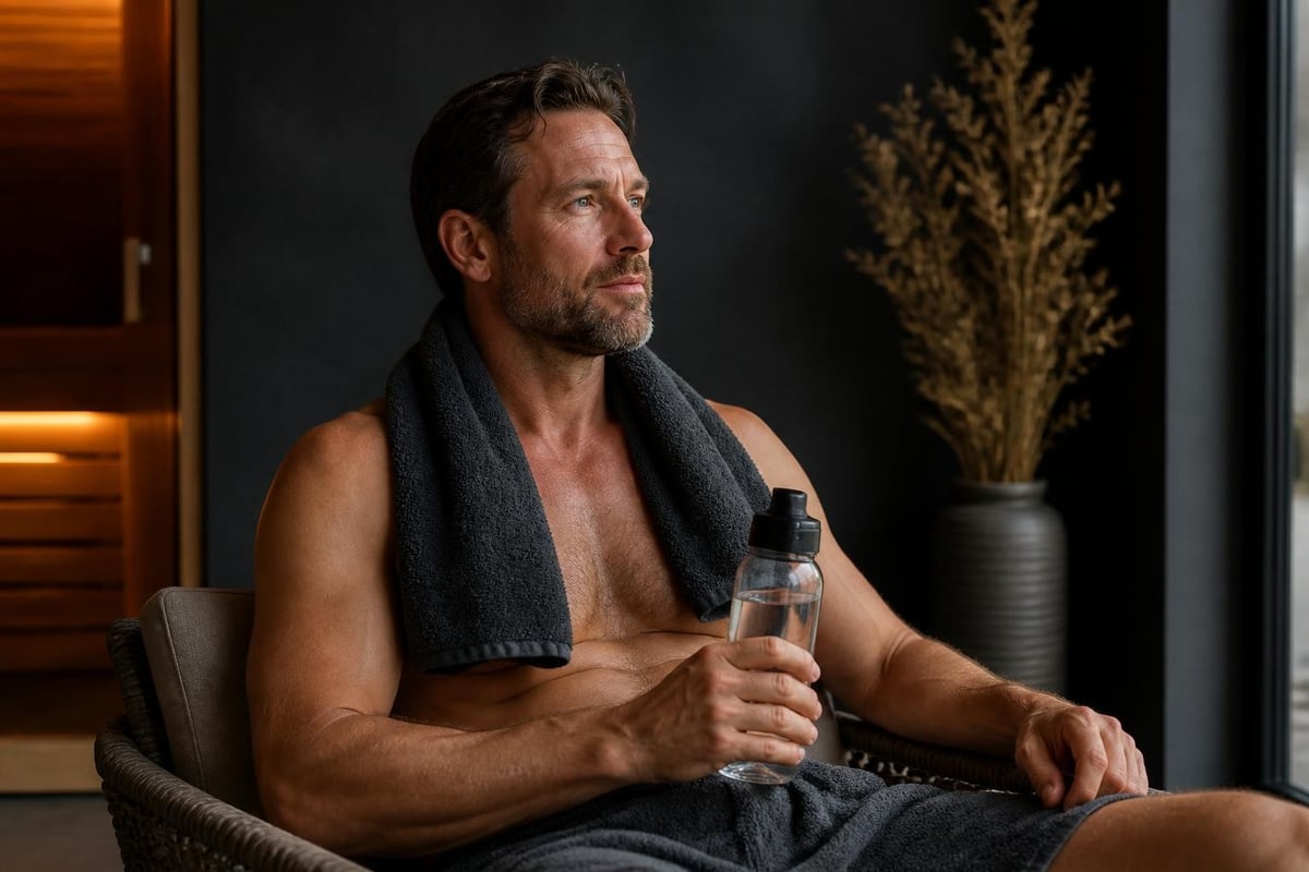 Post-sauna recovery optimization