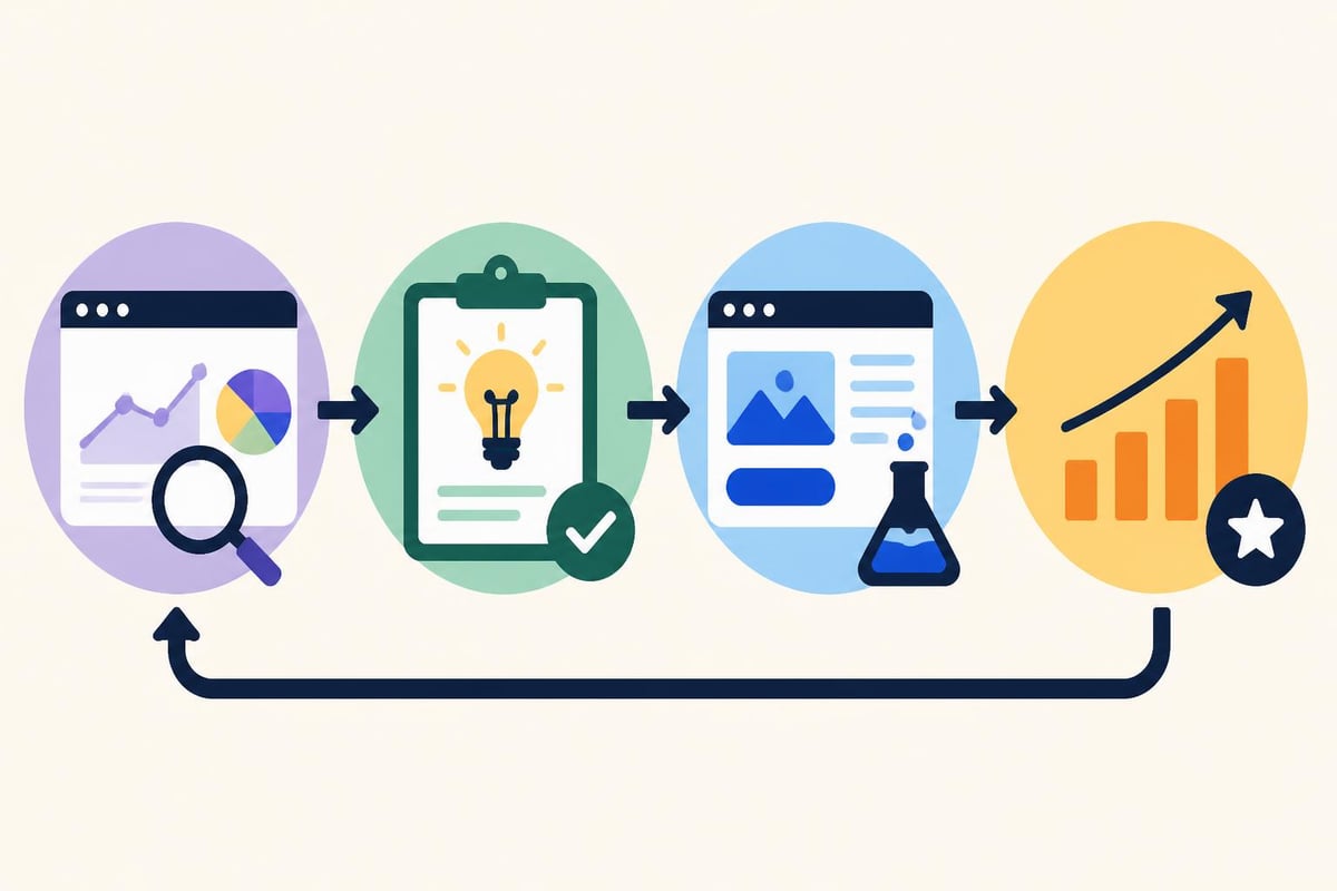 CRO optimization workflow