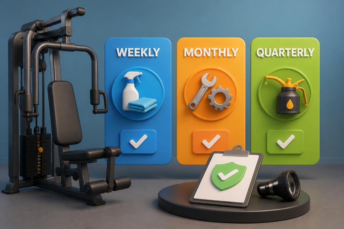 Equipment maintenance schedule