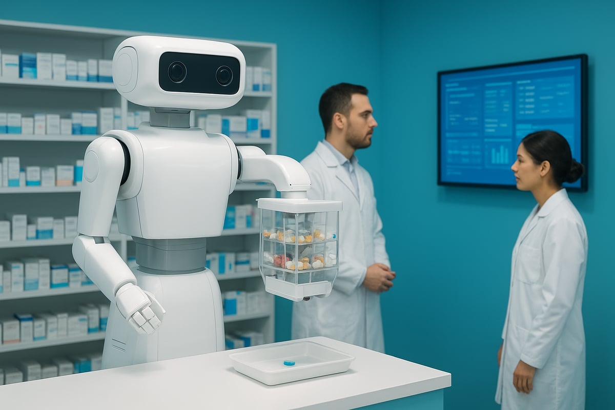 Guía Completa de Tecnología en Farmacia: Innovación 2026 4 Automatización y Robótica: El Futuro de la Dispensación
