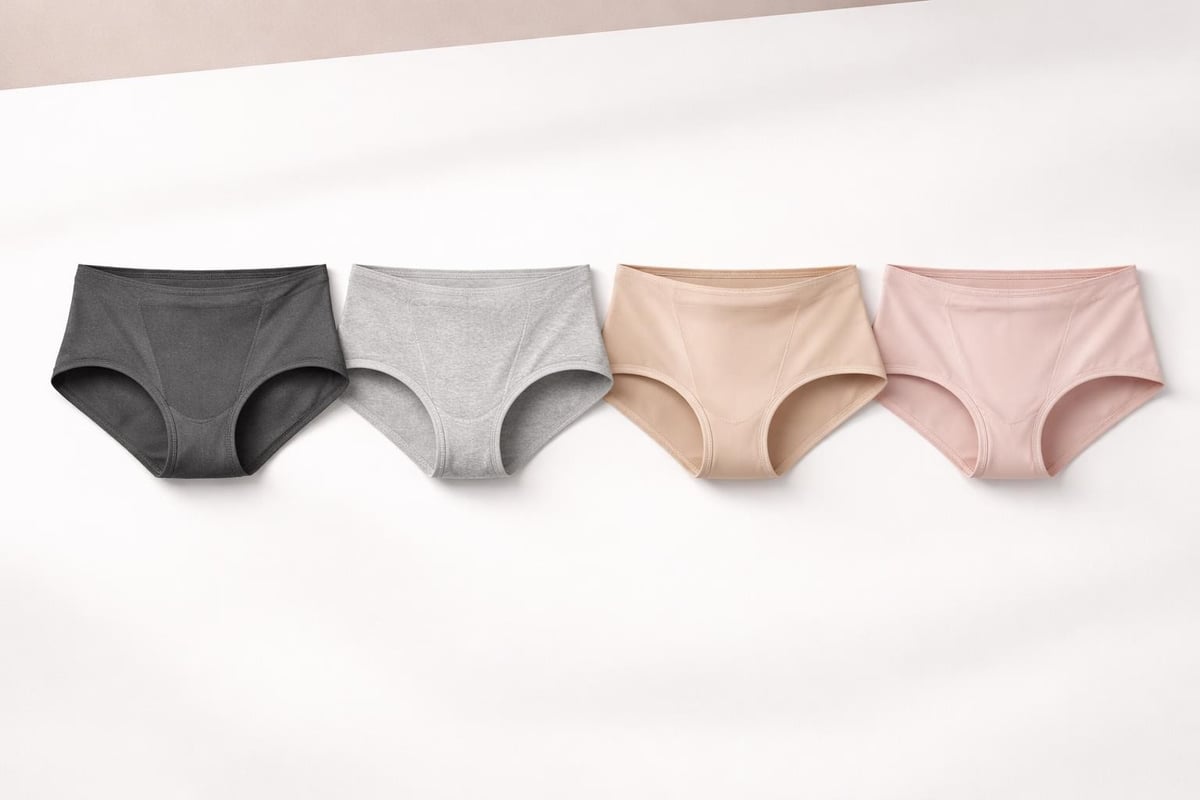 Panties front styles comparison