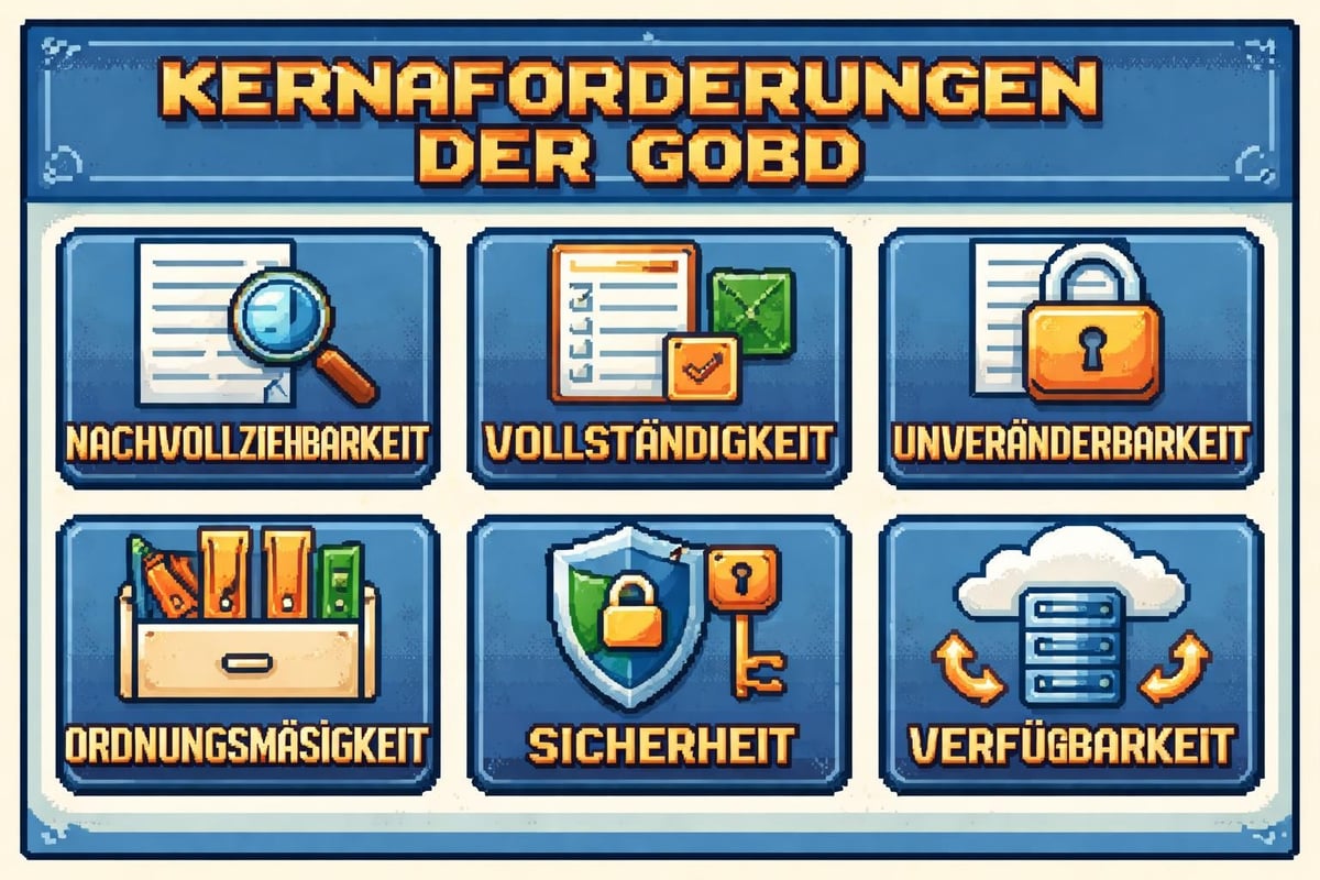 GoBD-Anforderungen Übersicht