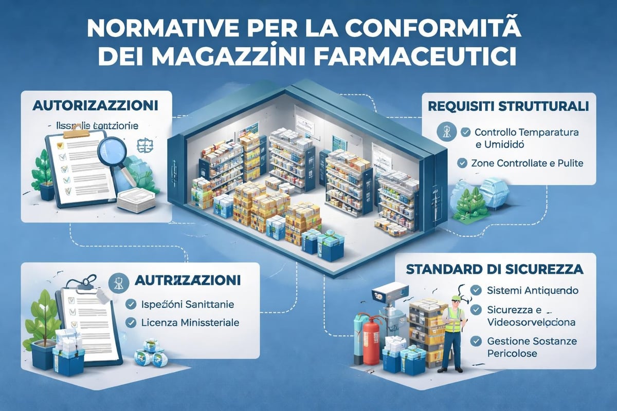 Requisiti normativi deposito farmacia