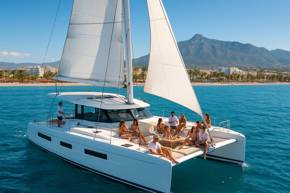 The Best Catamaran Routes & Sights in Marbella
