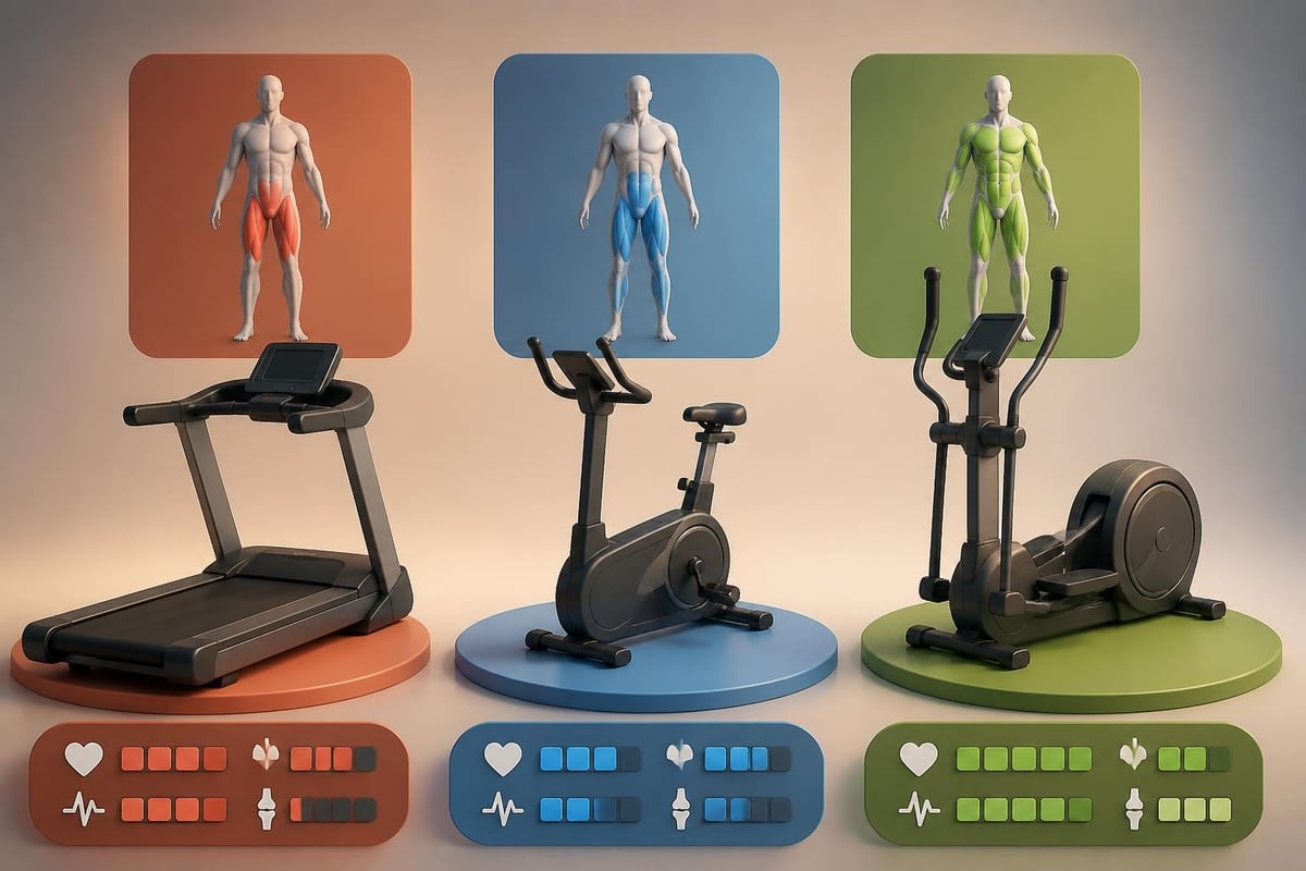 Cardio equipment comparison