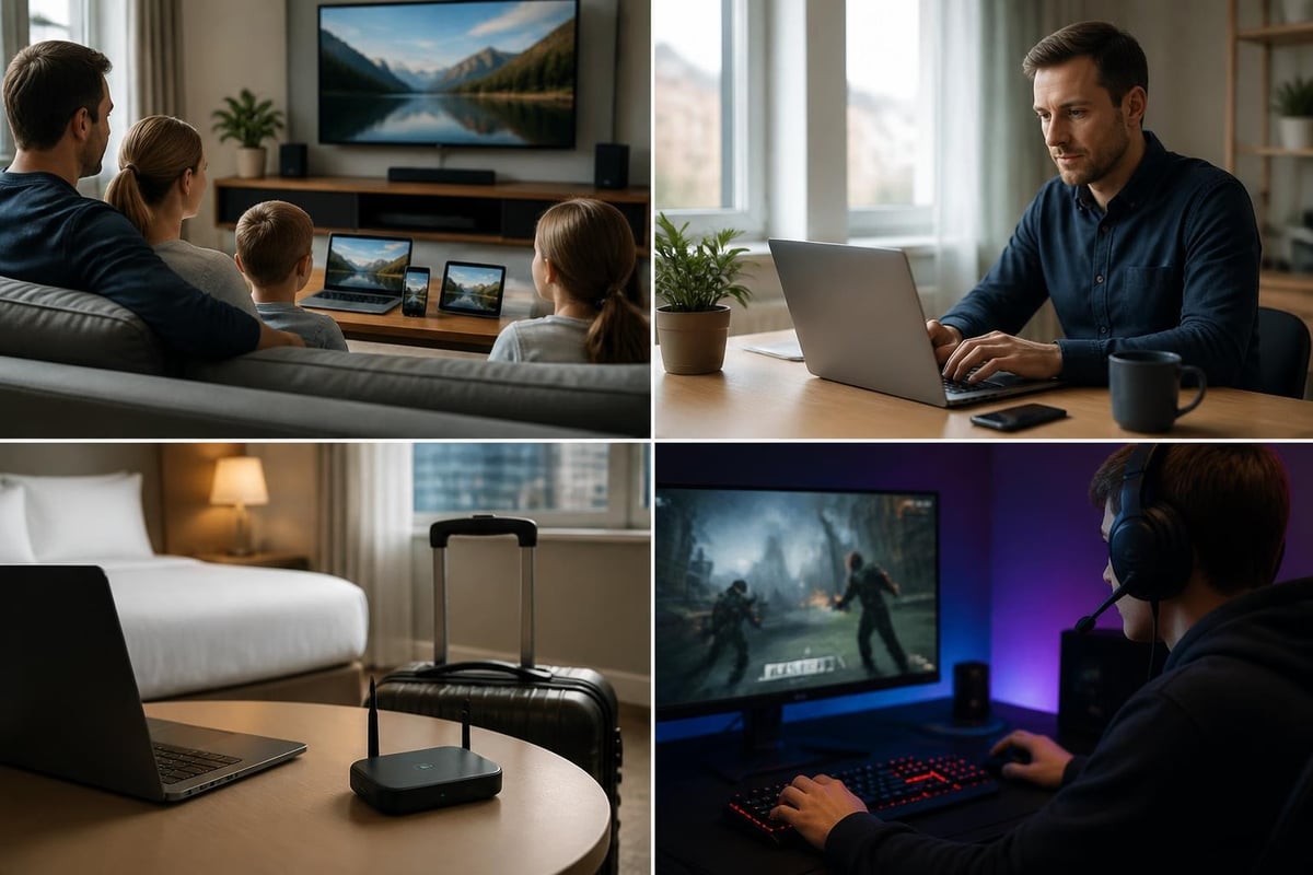 VPN router deployment scenarios