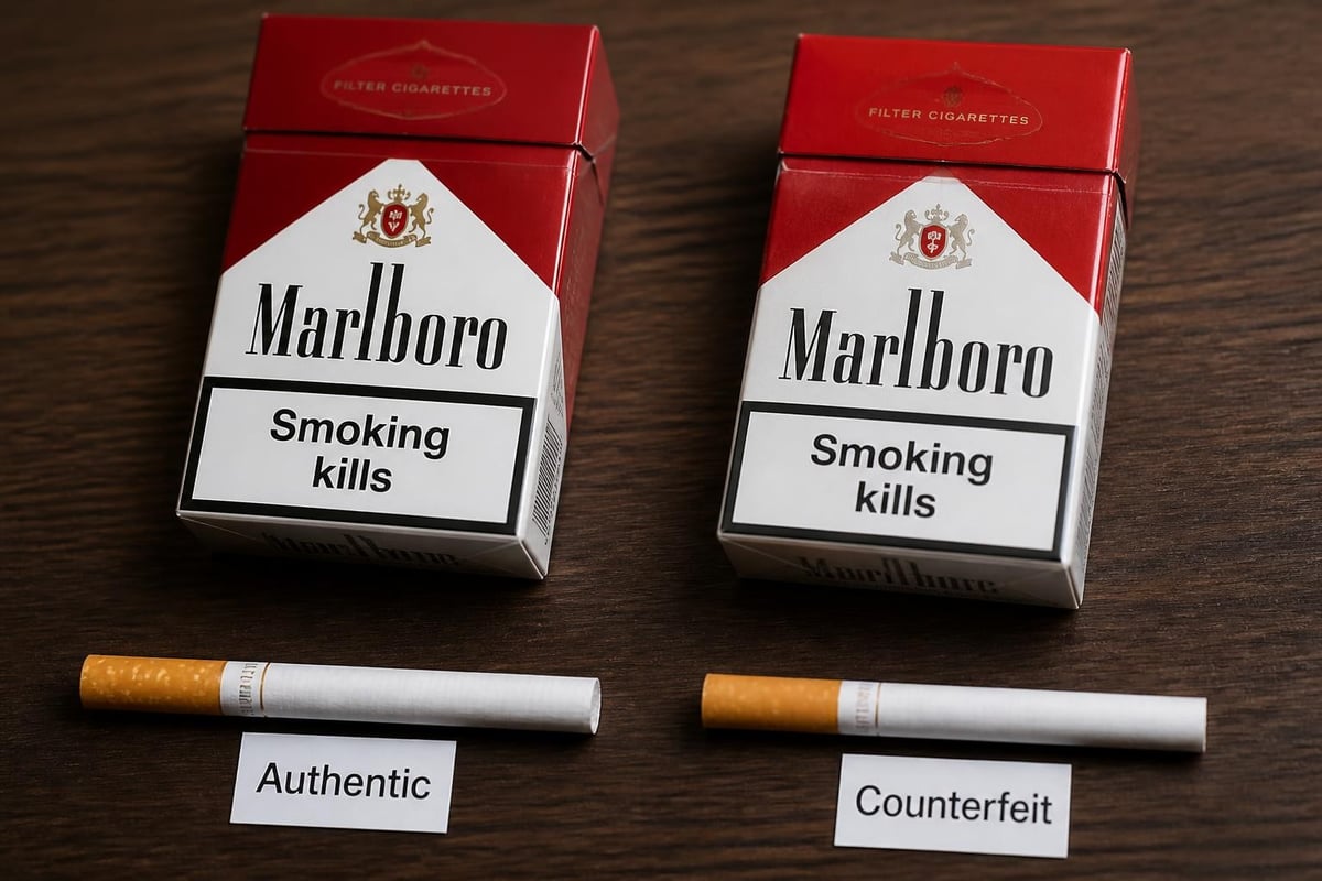 Marlboro authentication features