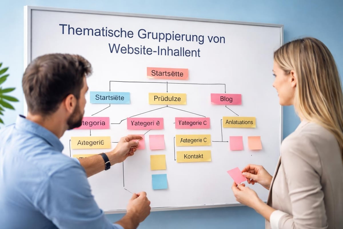 Content-Gruppierung und Kategorisierung