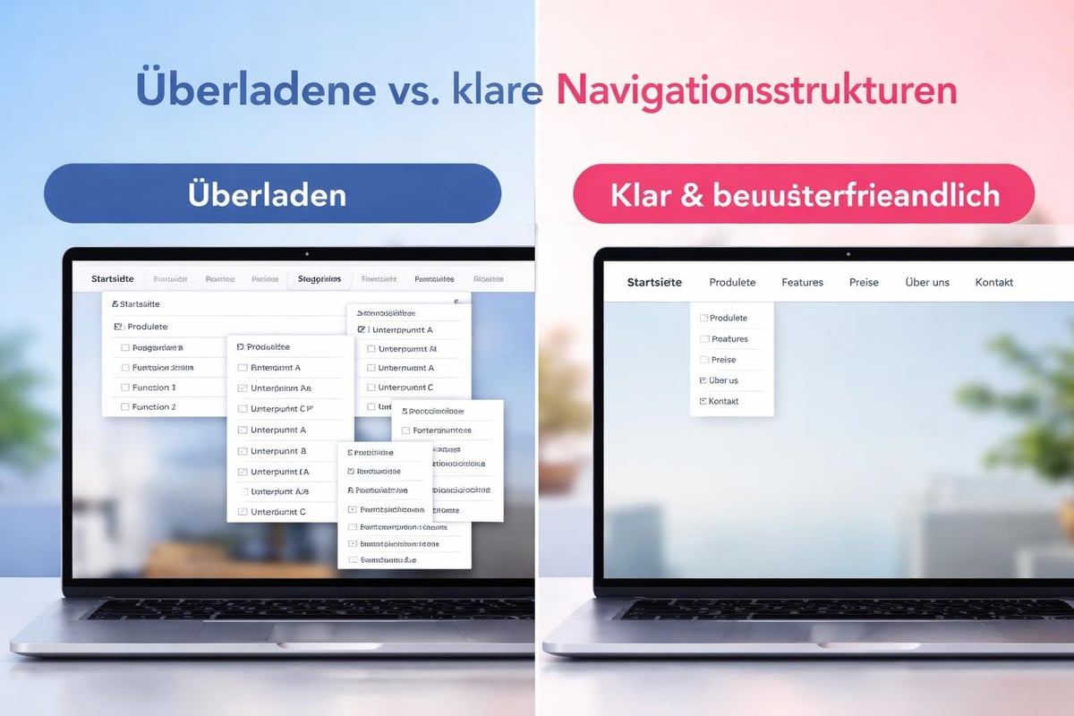Navigation und Menüstruktur
