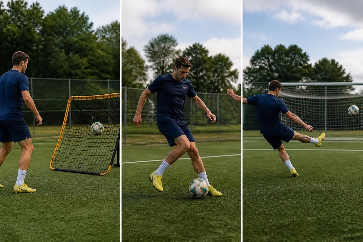 Soccer training progression