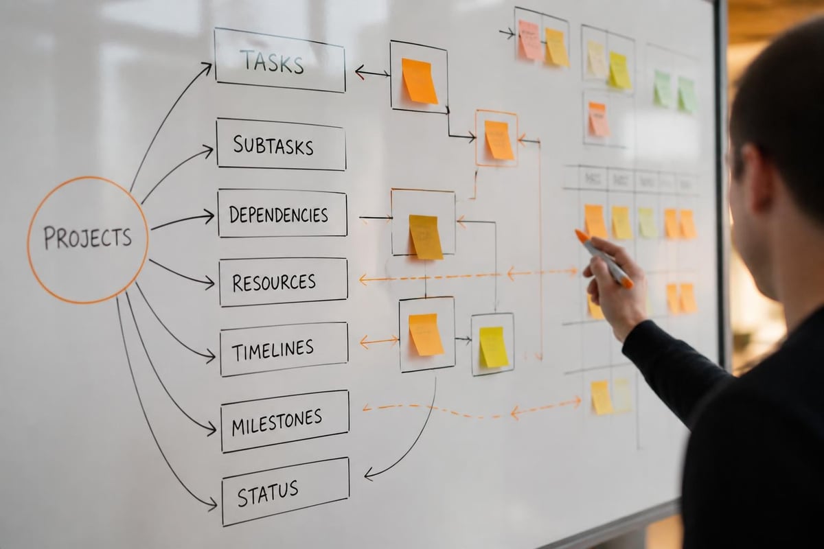 Task and Project Management Software: A B2B Guide Task and project management software data model