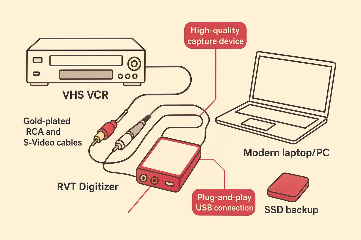 Essential Equipment for Recording VHS to Computer