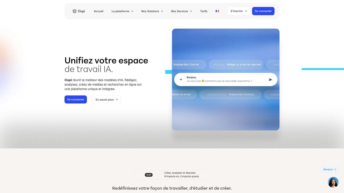 8 Entreprises IA Innovantes à Suivre Absolument en 2026 - Oupi – La plateforme IA unifiée pour tous les usages